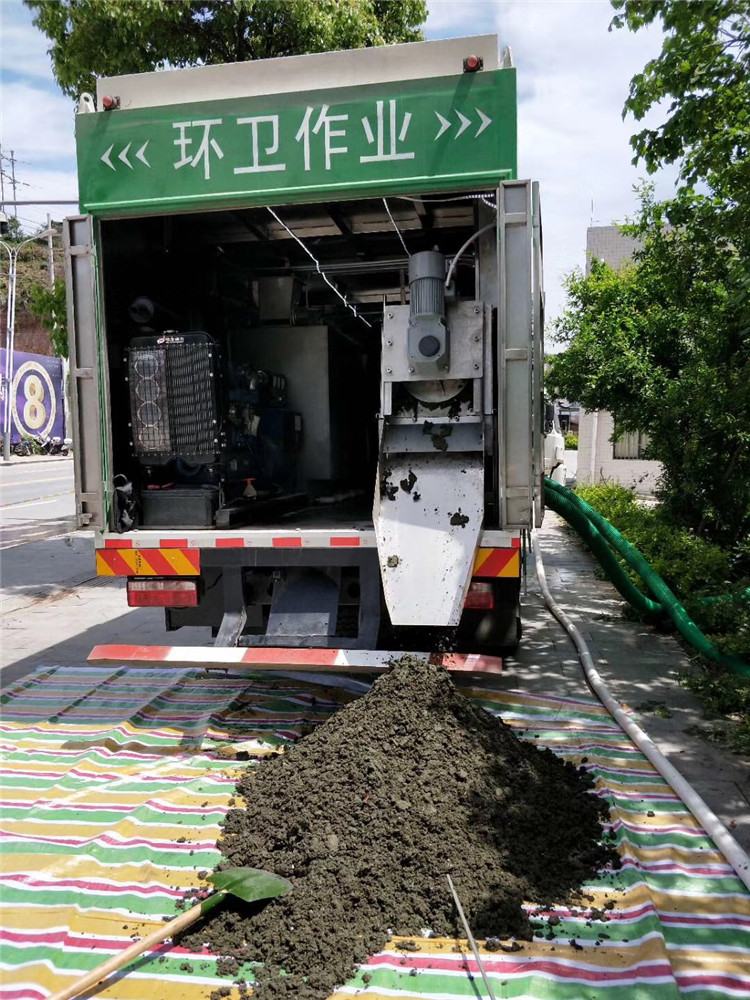 南朗镇淤泥干湿分离