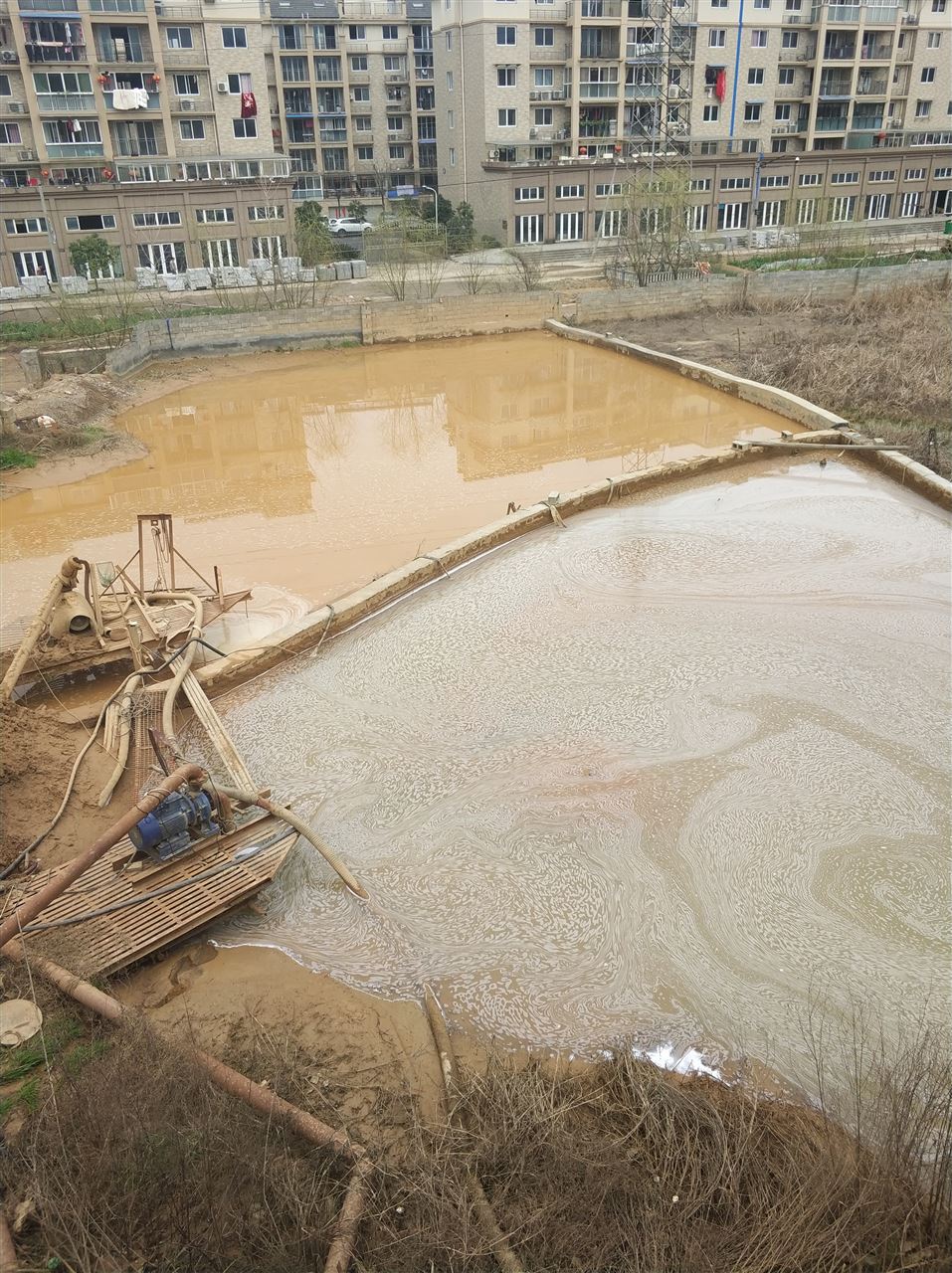 南朗镇沉淀池淤泥清理-厂区废水池淤泥清淤