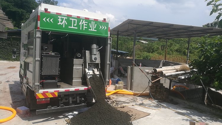 南朗镇污泥干湿分离技术